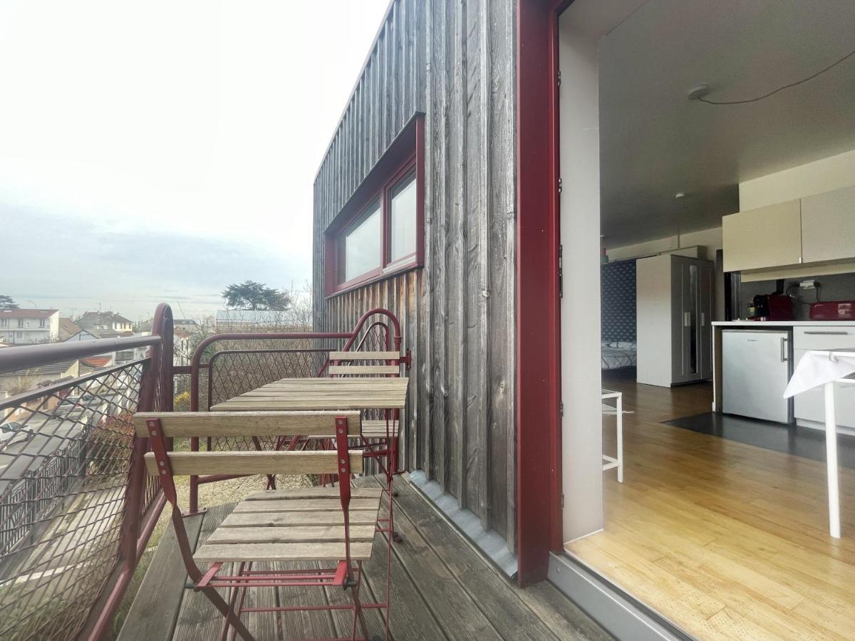 Apartmán Le Balcon Rouge Noisy-le-Sec Exteriér fotografie